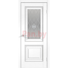Межкомнатная дверь экошпон VellDoris Alto 7V Ясень Белый