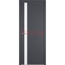 Межкомнатная дверь экошпон Urban 1 SV Onyx Белый лак Silver edge