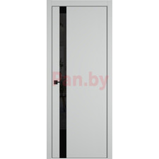 Межкомнатная дверь экошпон Urban 1 SV Steel Черный лак Black edge