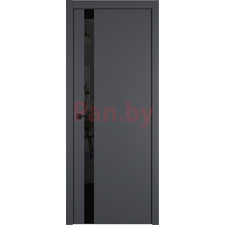 Межкомнатная дверь экошпон Urban 1 SV Onyx Черный лак Black edge